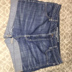 american eagle jean shorts